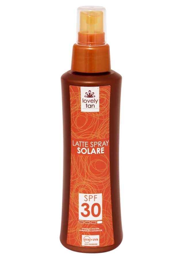 LOVELY TAN LATTE SPRAY SOLARE   SPF 30