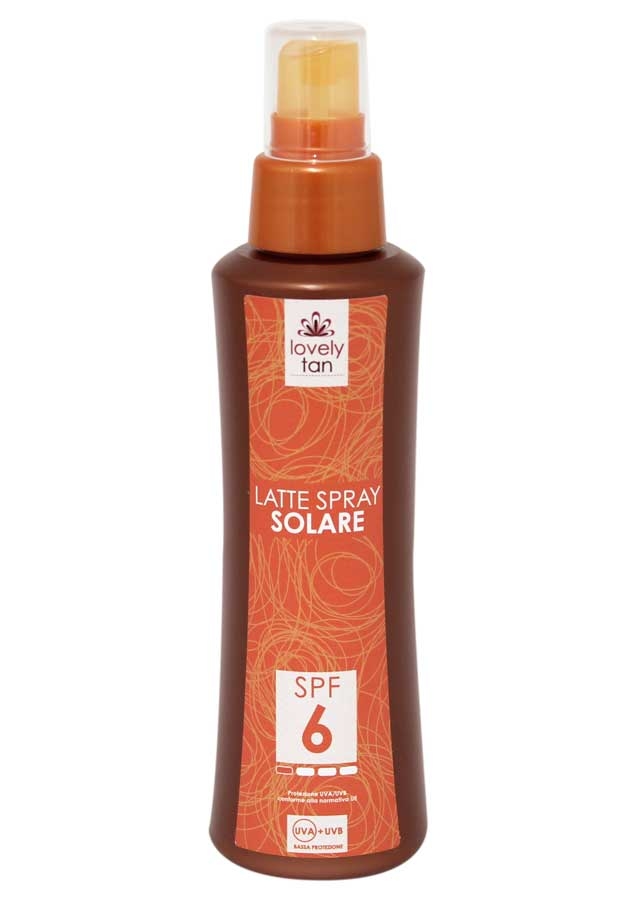 LOVELY TAN LATTE SPRAY SOLARE   SPF 6